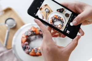 Food photography with an iPhone