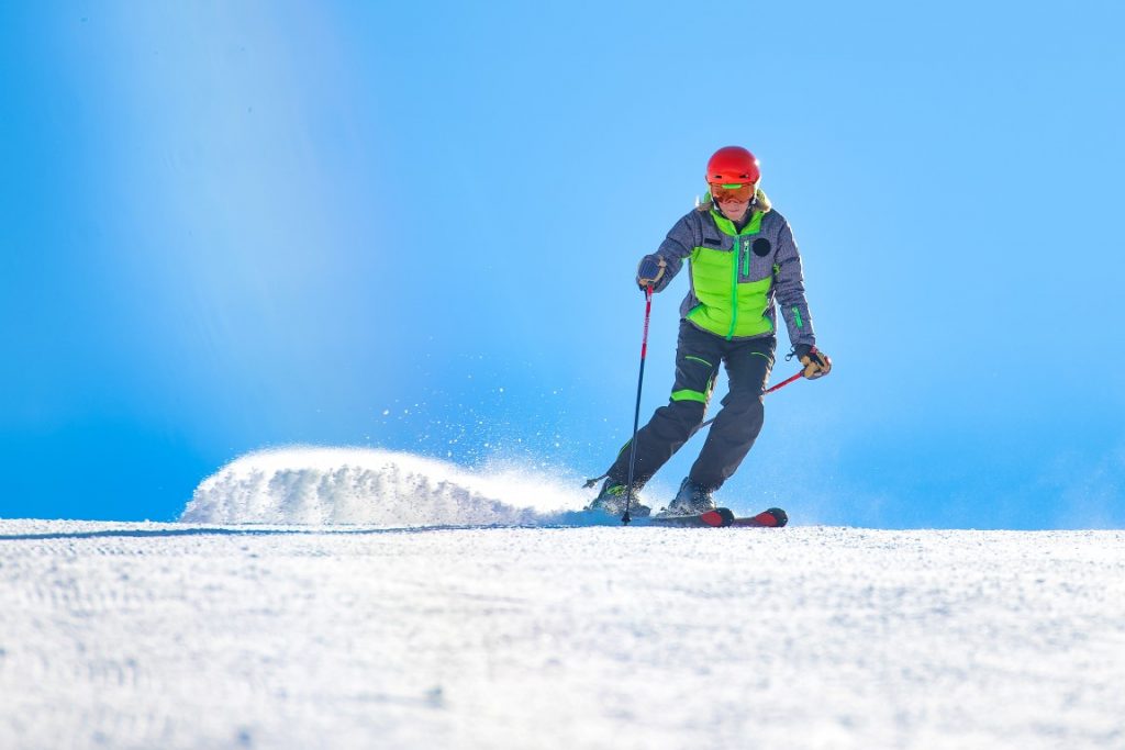 How do you get cool ski photos?