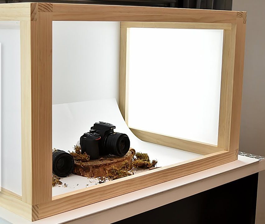 DIY light box in product photography