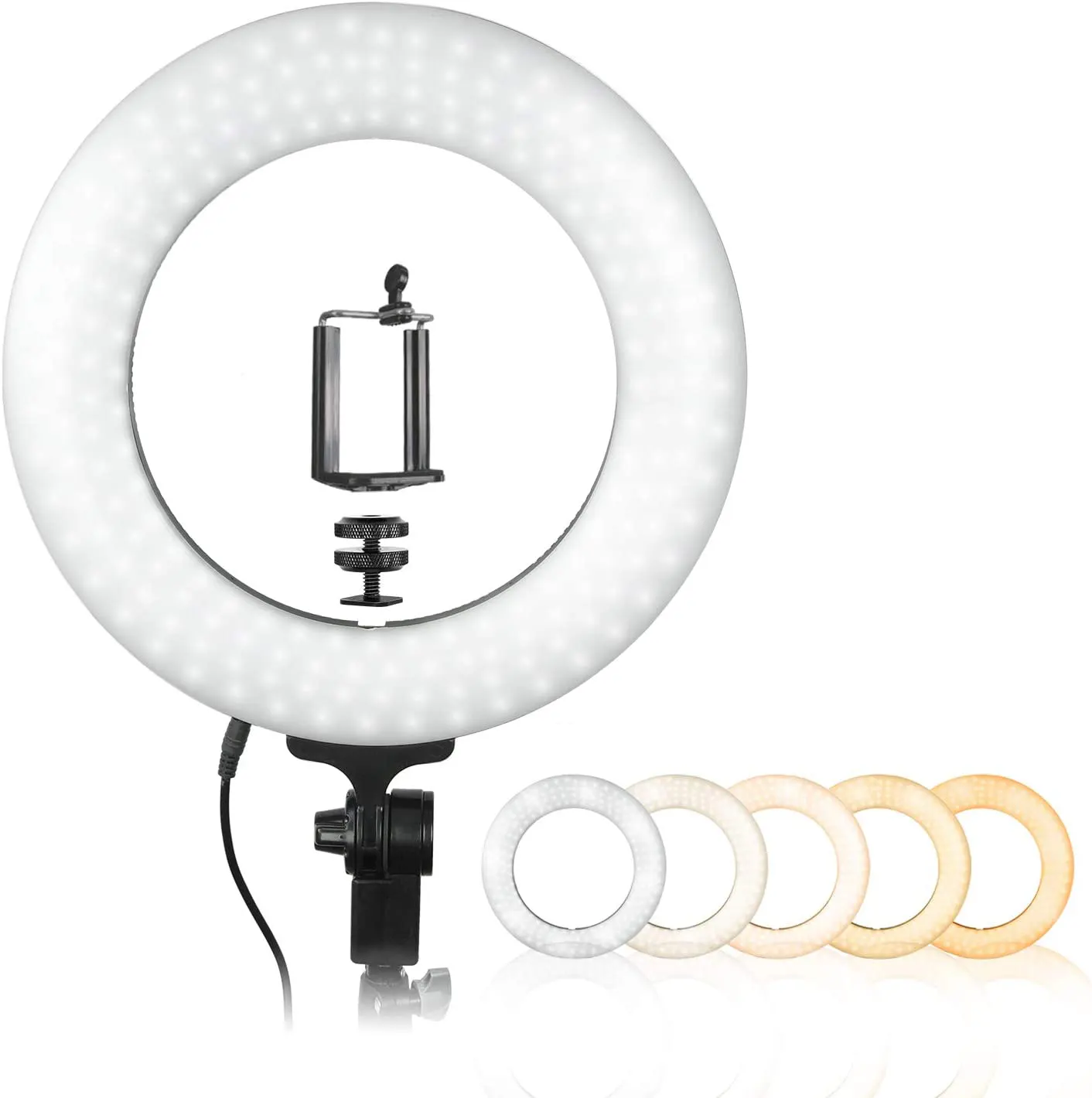 LimoStudio 14-inch LED Ring Light for product photography