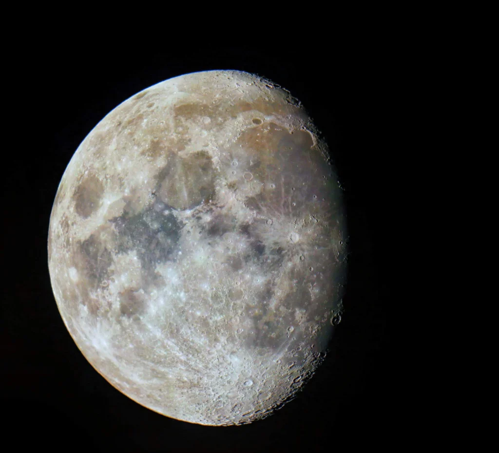 moon photography with teleconverter