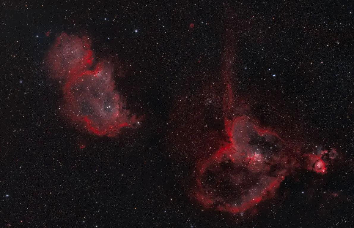 A shot of Nebula in space