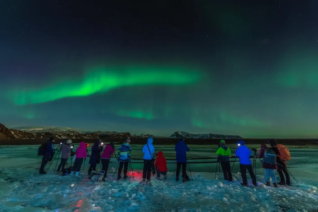 Usage of a tripod for Aurora photography