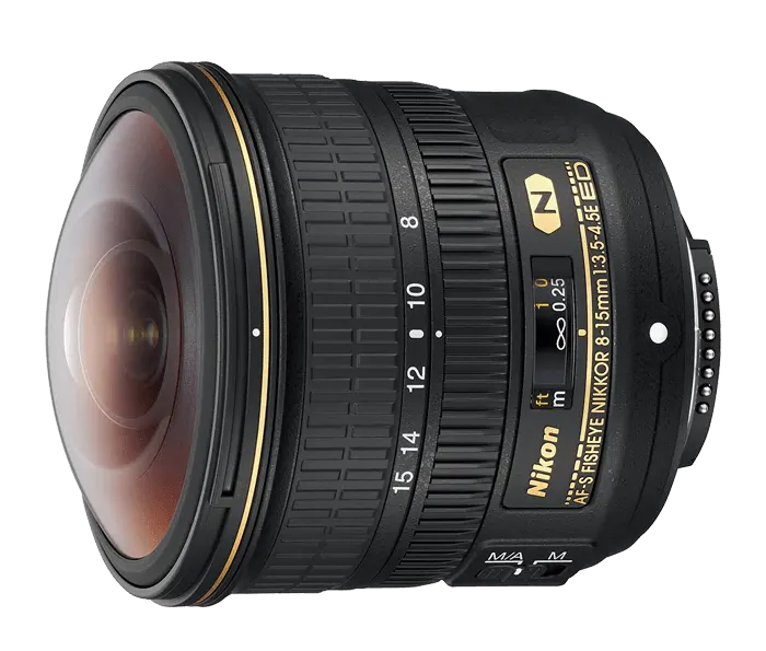 Nikon AF-S 8-15mm f/3.5-4.5E ED lens