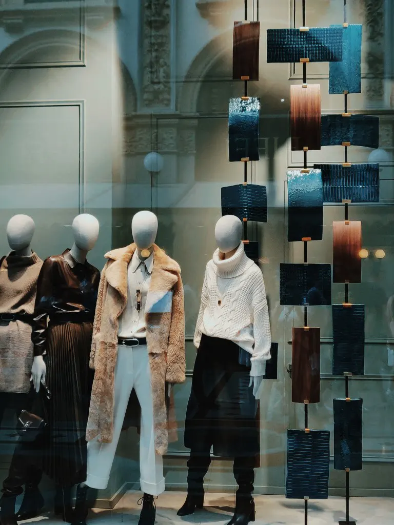 A Stand Mannequins for apparel products