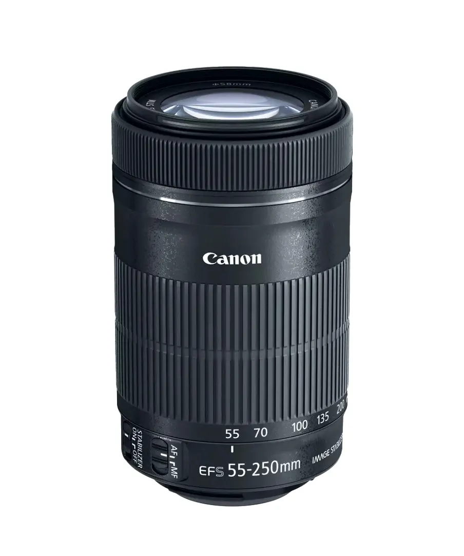 Canon EF-S 55-250mm f/4-5.6 IS STM telephoto lens
